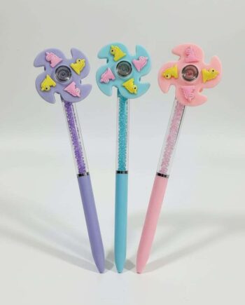 Unicorn Fidget Spinner Ballpoint Pen – Sparkling Crystal Edition