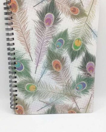 Elegant Floral A5 Spiral Notebook – Premium Botanical Hardcover Journal for Sketching, Journaling & Gift-Gifting