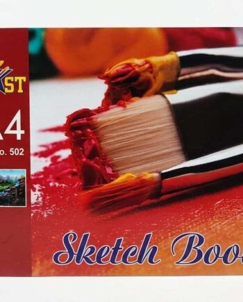 Premium A4 Spiral-Bound Sketchbook – 502 Series for Drawing and Painting
