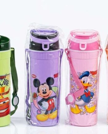Ultimate Character Kids' Water Bottle Collection – Leak-Proof with Shoulder Strap