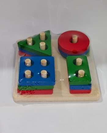 wooden shapes