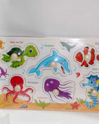 wooden fish puzzle
