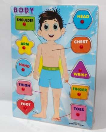 wooden body parts puzzle