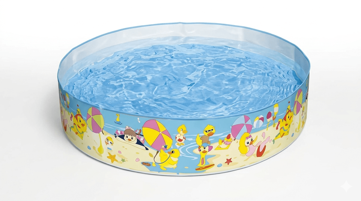 5ft Summer Ducklings Snap Set Pool (60in Diameter)