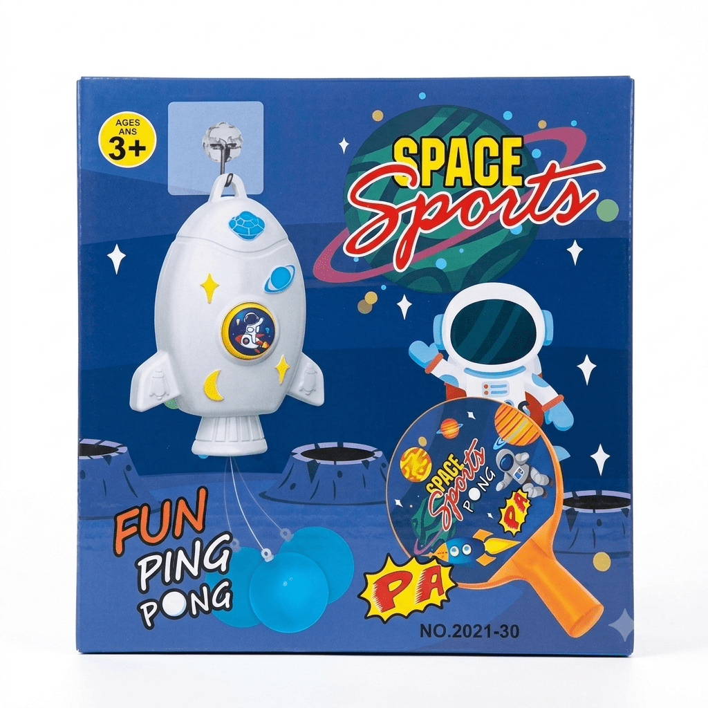 Space Sports Fun Ping Pong Game Set