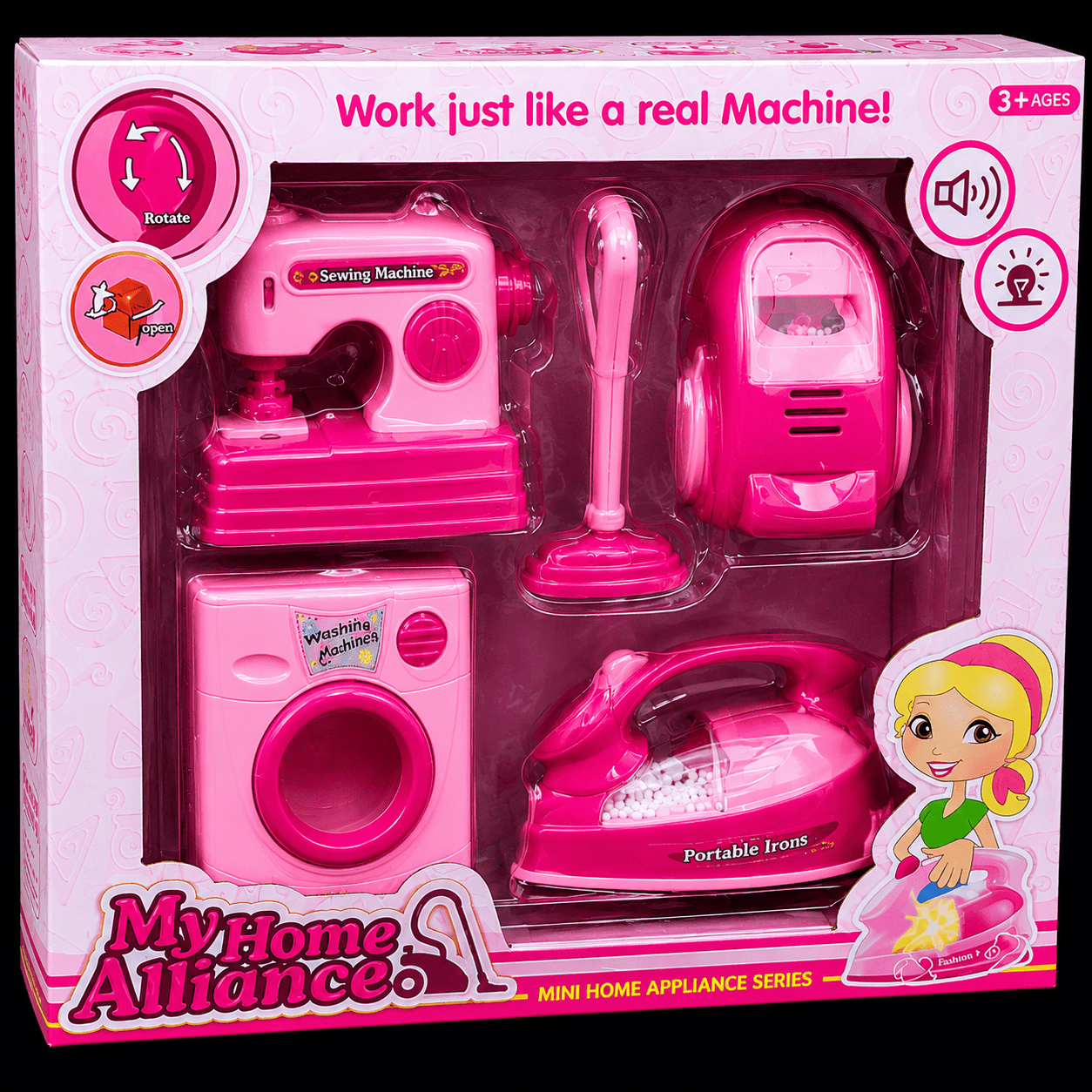 My Home Alliance Mini Home Appliance Play Set for Kids